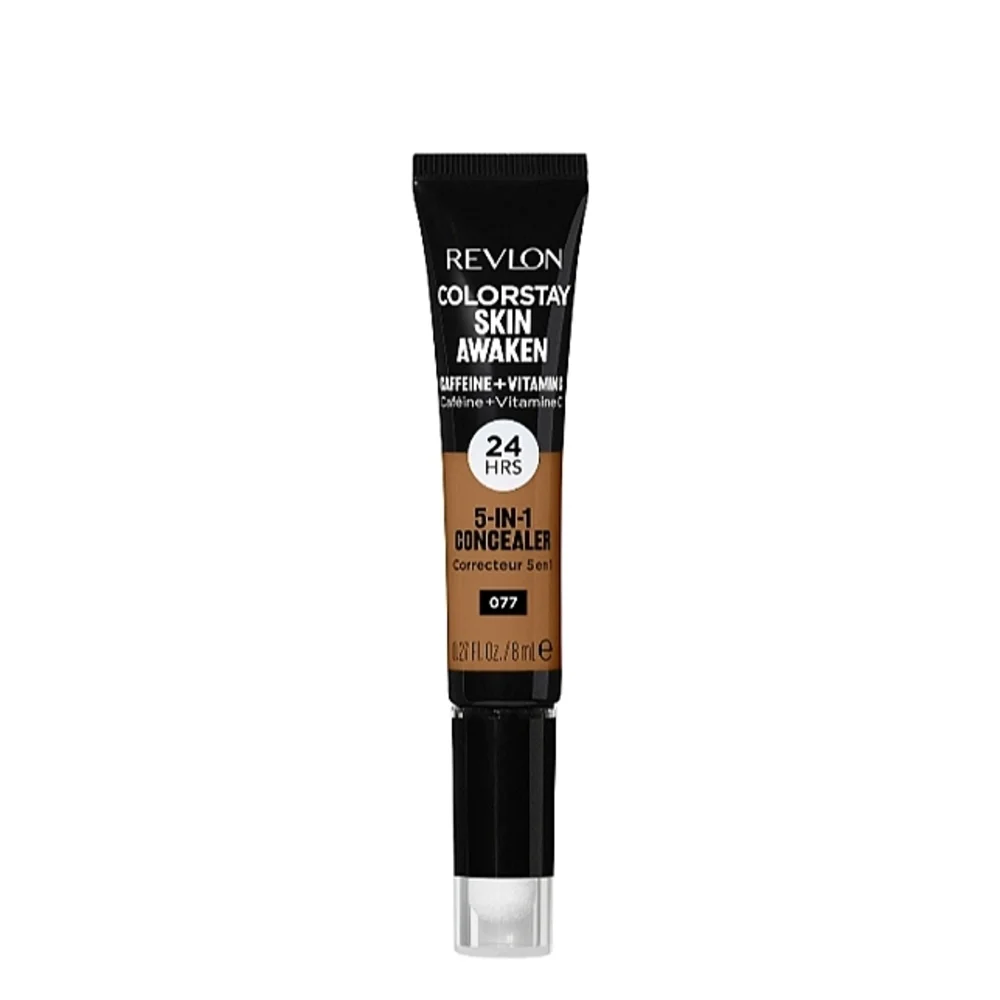 5 x Revlon ColorStay Skin Awaken Cream Concealer Longwear, 077 Cinnamon